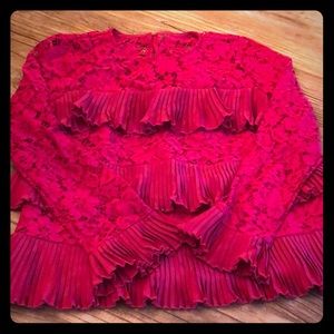 JCrew New With Tags Lace Blouse- size 0